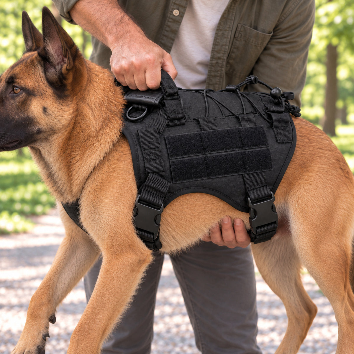 Harnais Anti-Traction Tactique Kynelis™+ Laisse Kynelis™