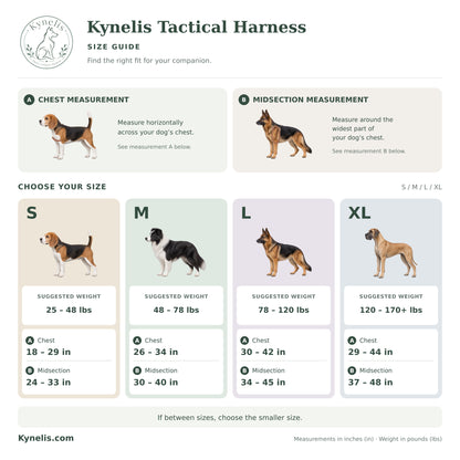 Harnais Anti-Traction Tactique Kynelis™+ Laisse Kynelis™
